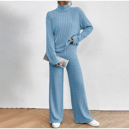 Elene™ - Knitted pants and sweater for women