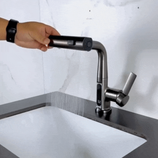 SmartStream - Innovative faucet with digital temperature display KA2209