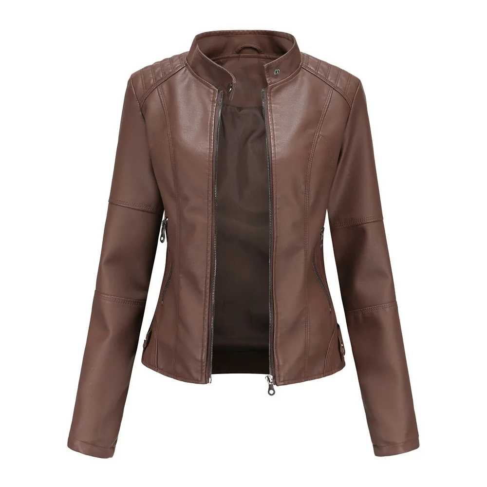 Rosalinda | Vibrant leather jacket