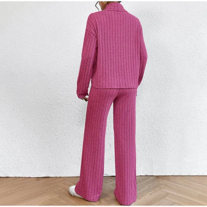 Elene™ - Knitted pants and sweater for women